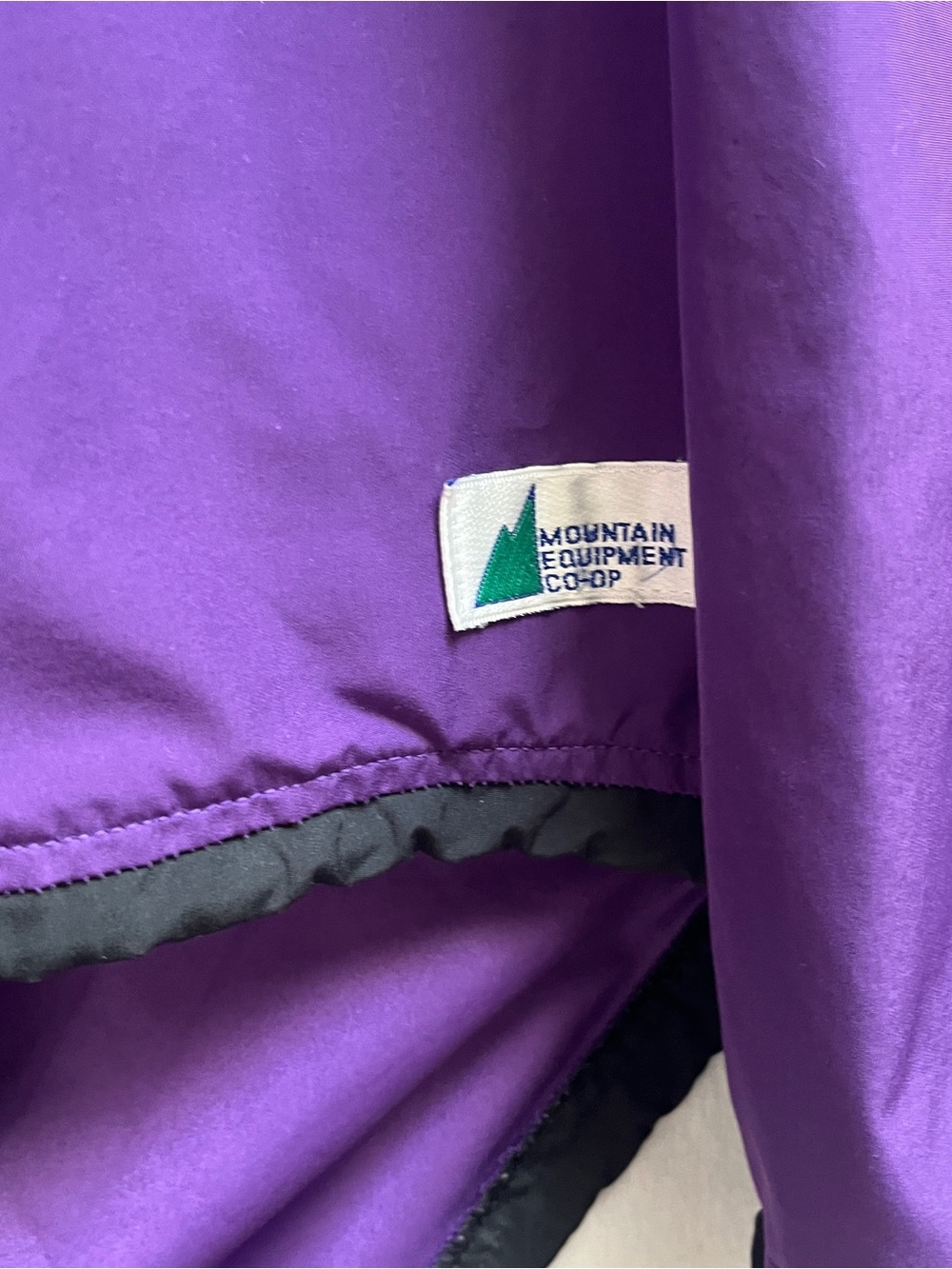 Vintage MEC Performance Cycling Windbreaker Jacket Size Large Reflective Nylon L - Picture 8 of 12